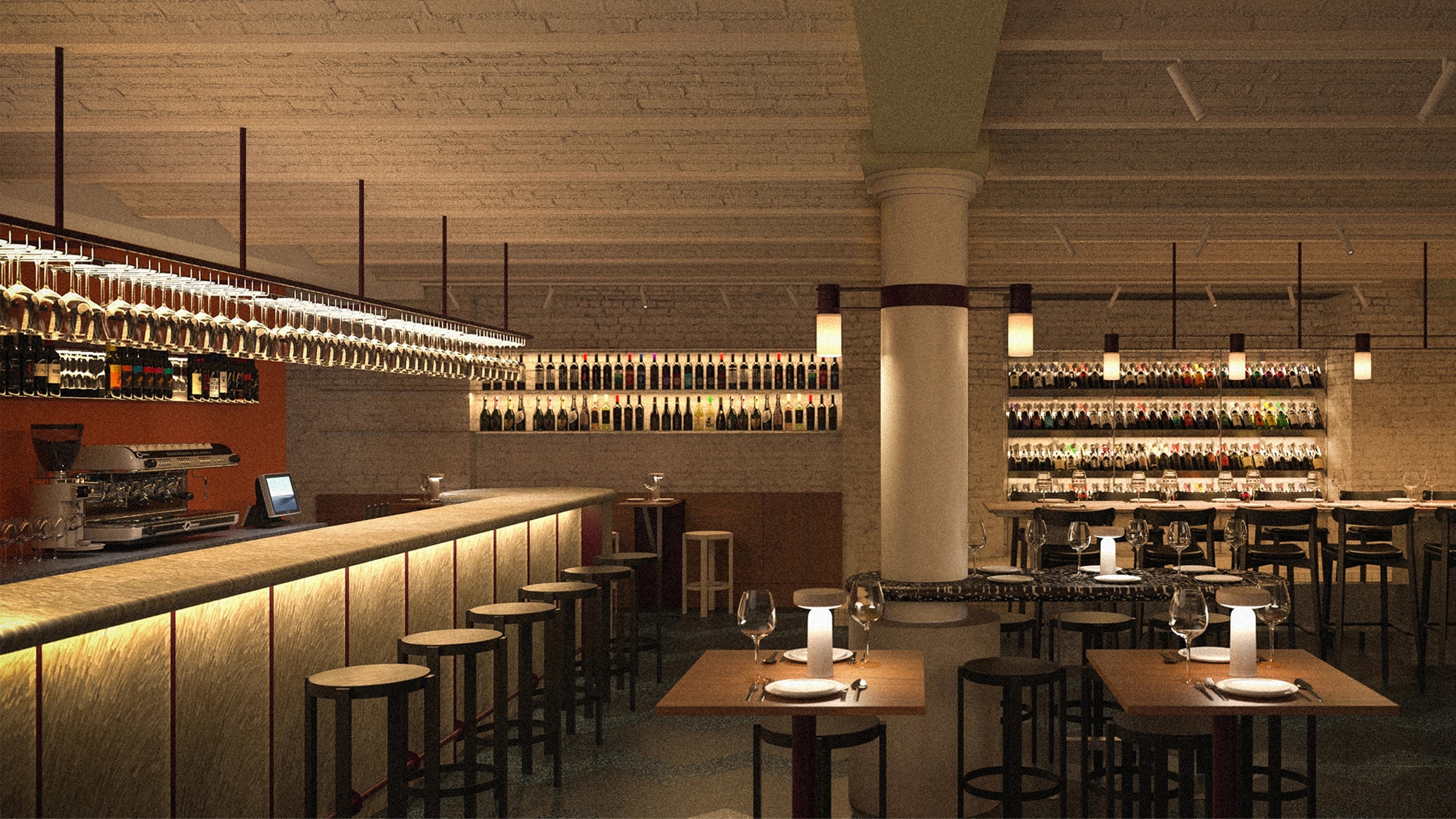 Restaurant interior